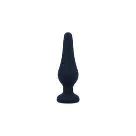 Intense Anal Plug Pipo S Silicone Negro 9.8cm 1ud