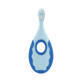 Plic Cepillo Dental 0–2 Años Anillo Dentición Tapa Azul 1 ud