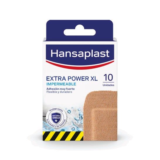 Hansaplast Extra Power XL Apósitos 10 uds