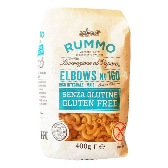Rummo Coditos Pasta sin Gluten 400g