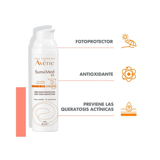 Avène SUNSIMED KA SPF50+ para Queratosis Actínica 80ml