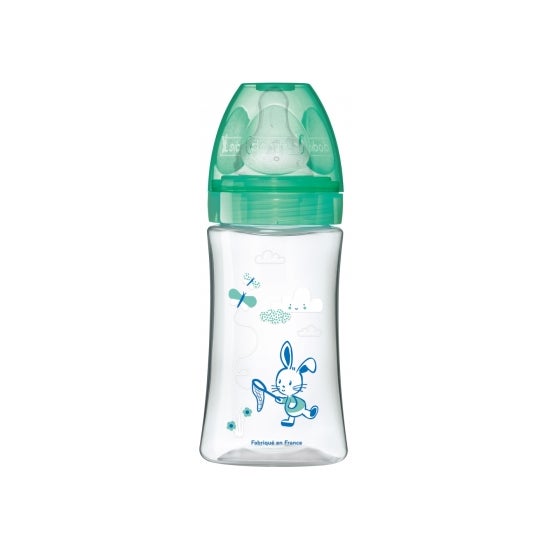 Dodie Biberón Anticólico 0-6 M Verde 270 ml