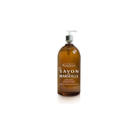 Beauterra Jabón Líquido de Marsella Manteca de Karité 1 L