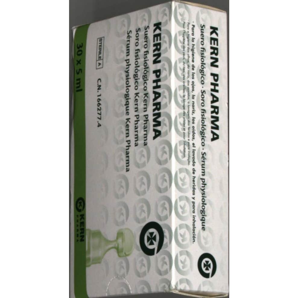 Kern Pharma suero fisiológico estéril monodosis 5ml X 30uds