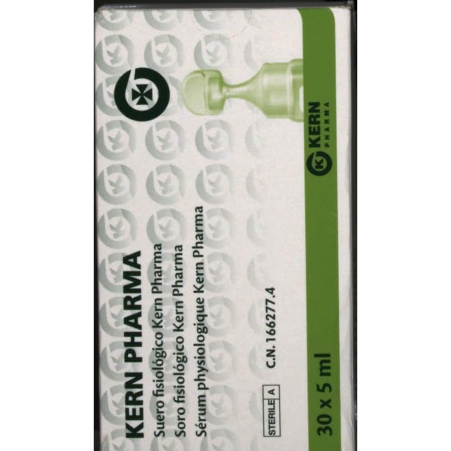 Kern Pharma suero fisiológico estéril monodosis 5ml X 30uds