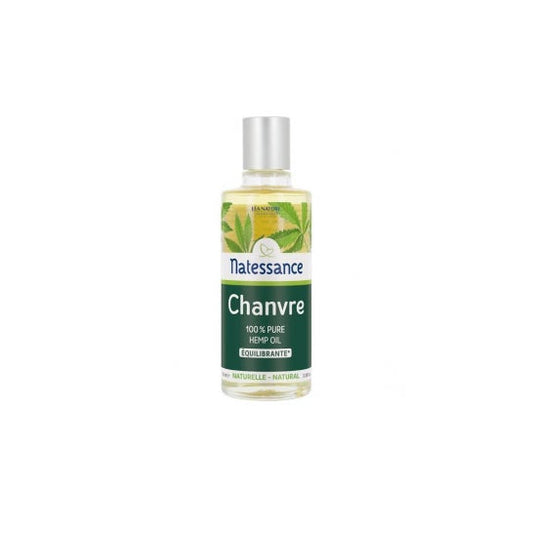 Aceite de cáñamo Natessance 100% puro 100ml