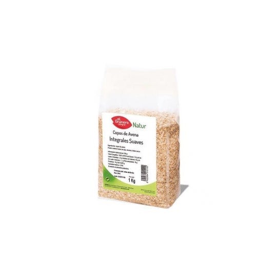 Granero Alimentacion Copos Avena Suaves Integrales 1000 g