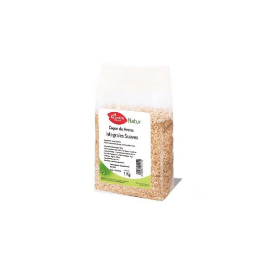 Granero Alimentacion Copos Avena Suaves Integrales 1000 g