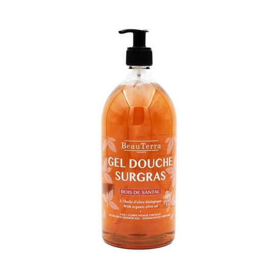 BeauTerra Gel de Ducha Surgras Sándalo 1l
