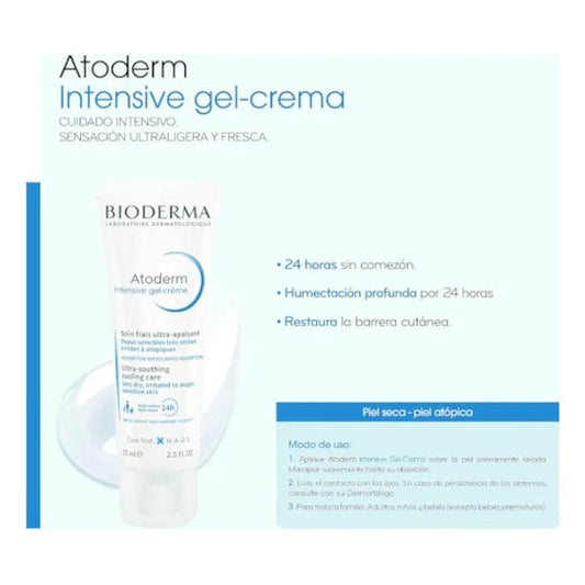 Bioderma Atoderm Intensive Gel Crema 75ml