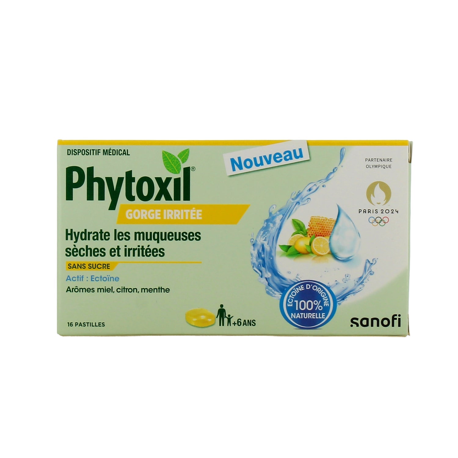 Phytoxil Pastillas para Garganta Irritada Limón +6 Años 16comp