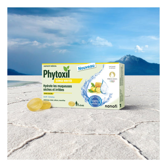 Phytoxil Pastillas para Garganta Irritada Limón +6 Años 16comp