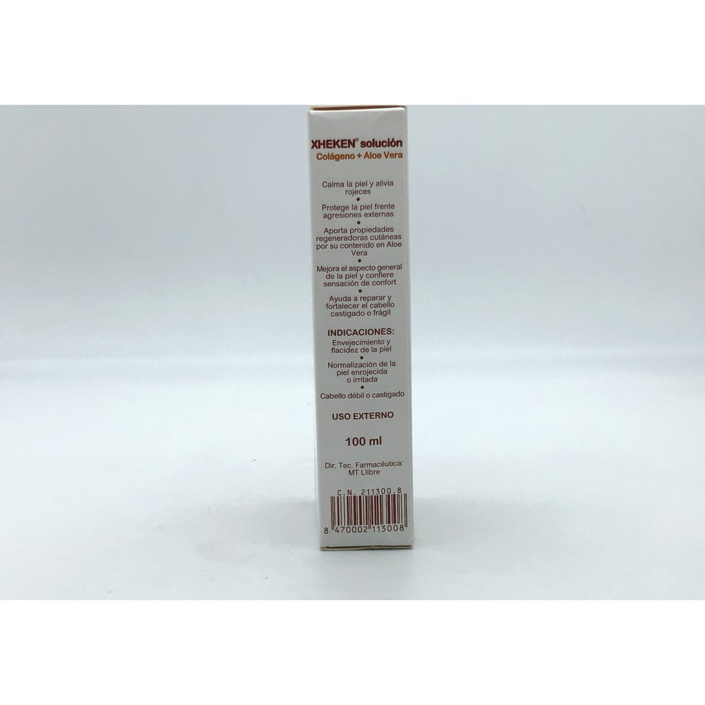 Xheken® solución colágeno y aloe vera 100ml
