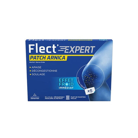 Genevrier Flect'Expert Patch Árnica 10x14cm 5uds