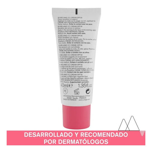 Uriage Roséliane CC Cream SPF30 Tinte Medio 40ml