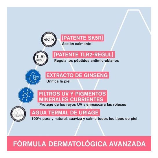 Uriage Roséliane CC Cream SPF30 Tinte Medio 40ml