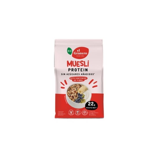 El granero Muesli Protein Bio 375 g