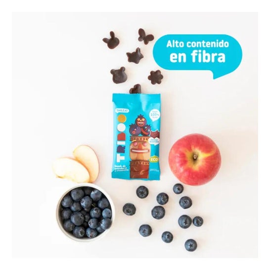 Smileat Triboo Snack Ecológico de Arándano y Manzana 25g