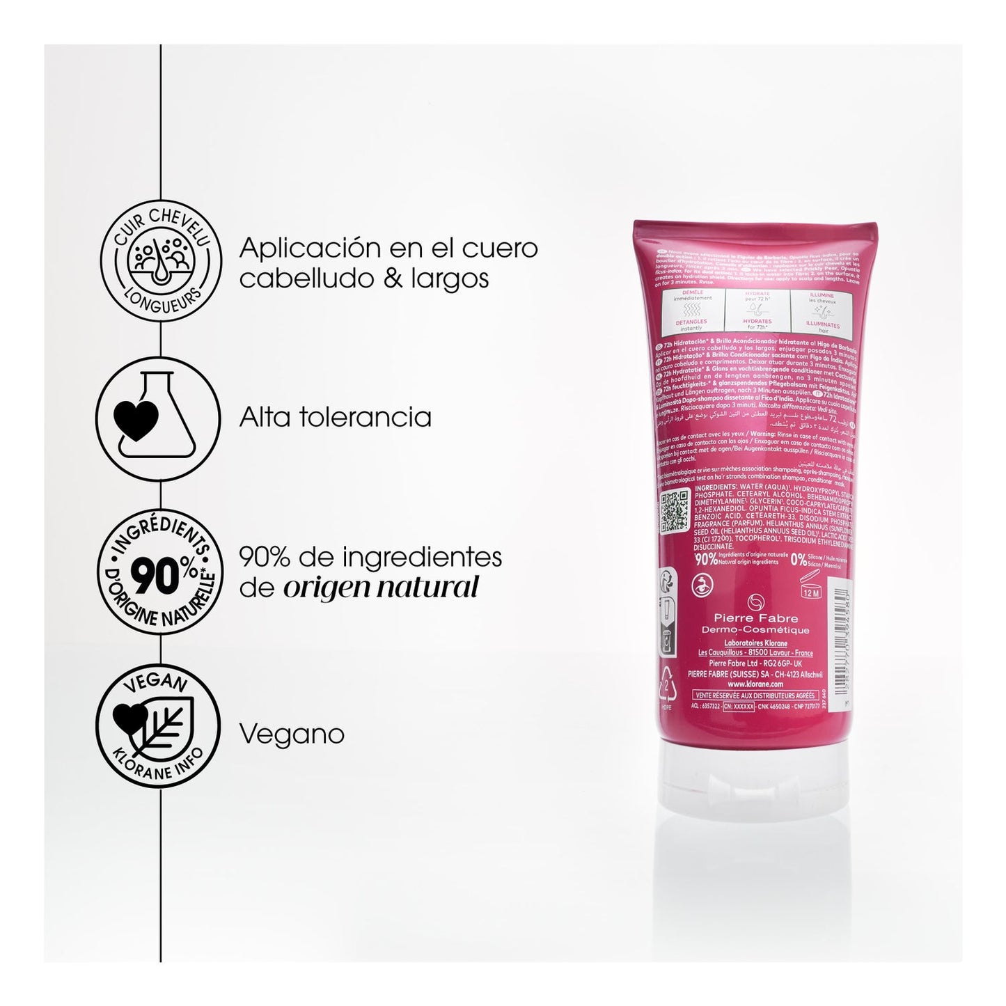 Klorane Acondicionador Higo de Barbaria 200ml