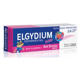 Elgydium Kids Gel Dentífrico Frutos Rojos 2-6 Años 50ml