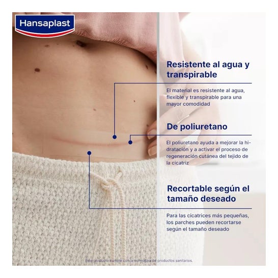Hansaplast Reductor de Cicatrices XL 21uds