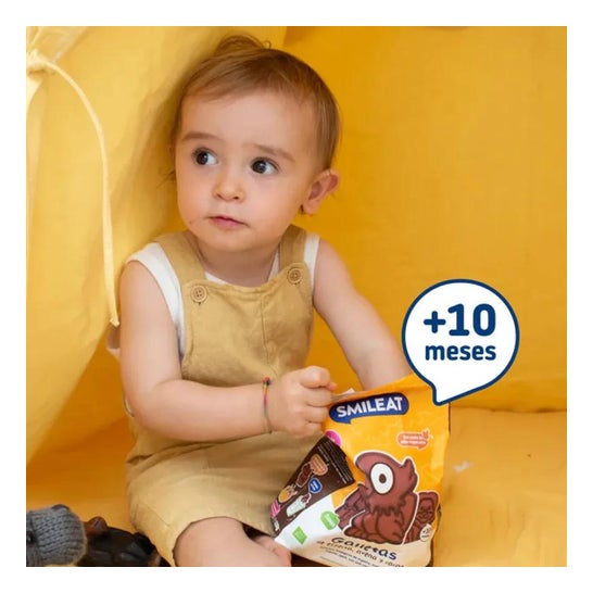 Smileat Galletas Ecológicas de Espelta Avena y Cacao 220g