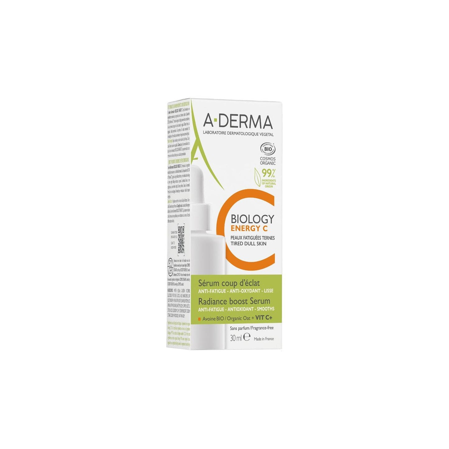 A-Derma Biology Energy C Sérum Luminosidad 30ml