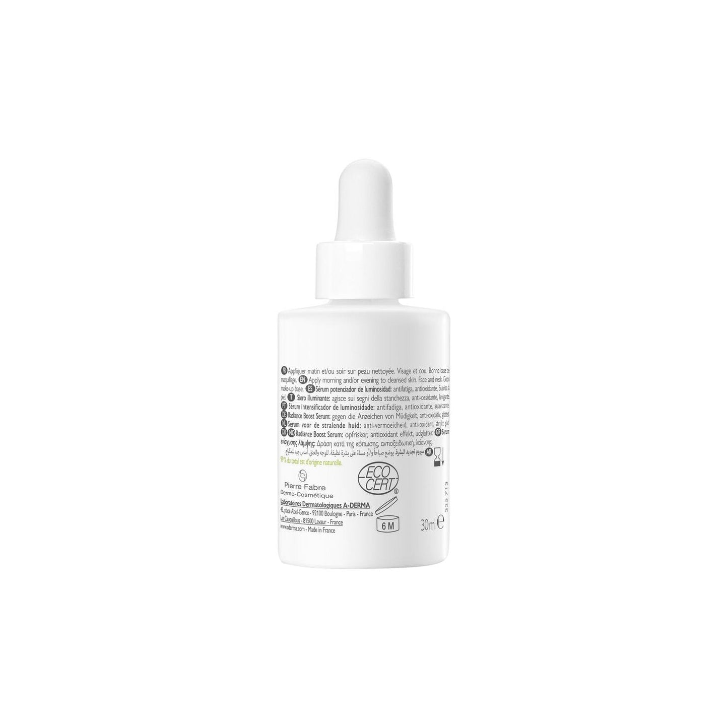 A-Derma Biology Energy C Sérum Luminosidad 30ml