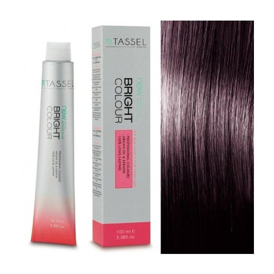 Tassel 4.20 Castaño Medio Violeta Tinte Queratina 100 ml