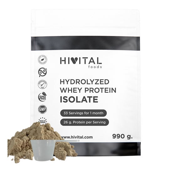 HIVITAL Aislado proteína suero leche 990 g