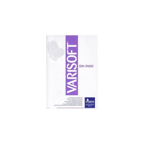 Cizeta Varisoft 2 Media Transparente Corto Negro Talla 1 1 Par