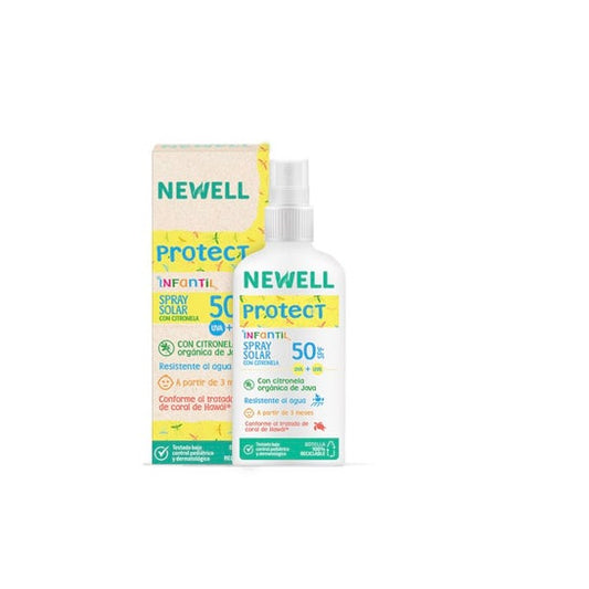 Newell Spray Solar Infantil SPF50 Citronella 100ml