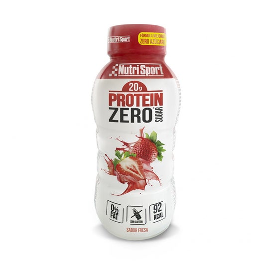 NutriSport Protein Zero Sugar Batido Fresa 330ml