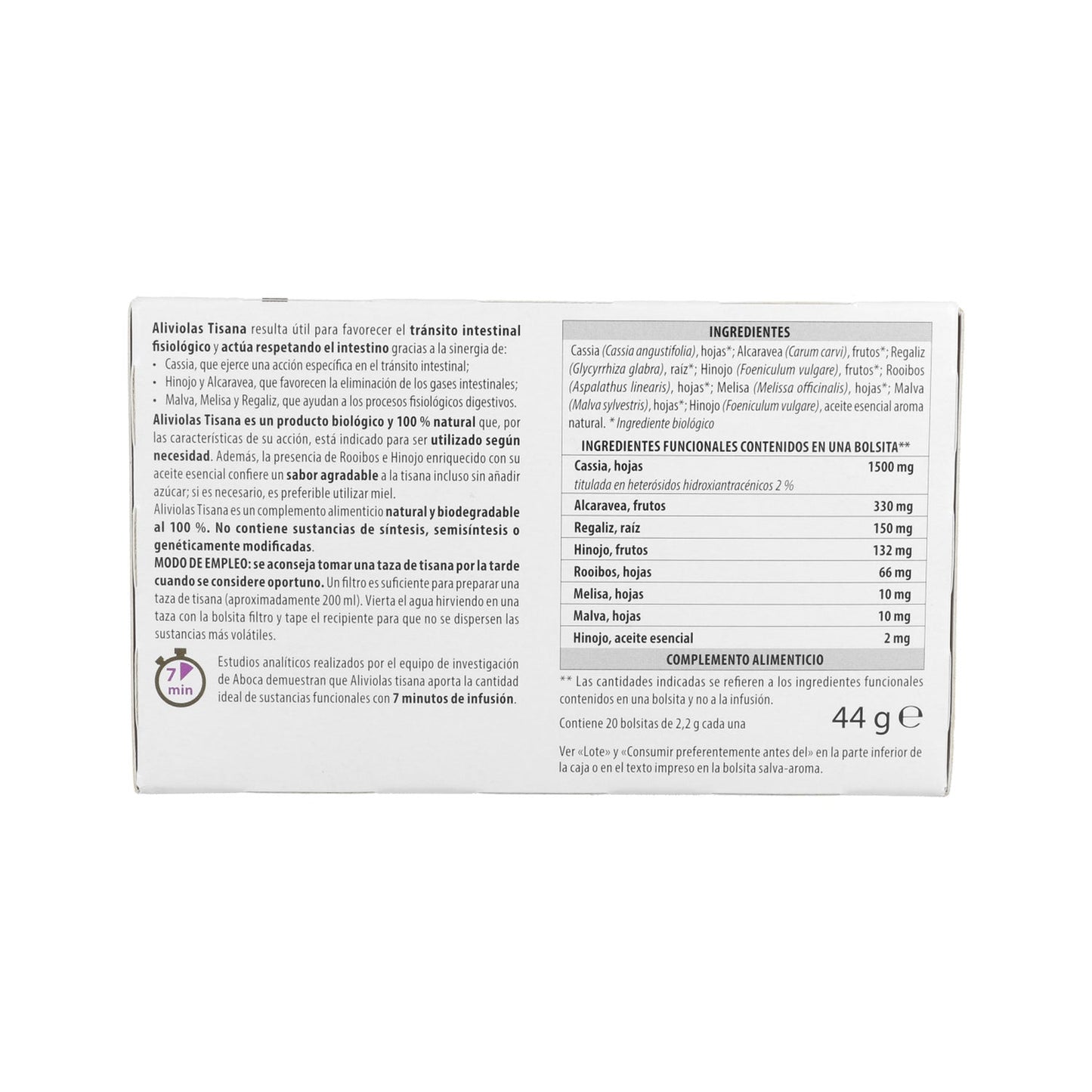 Aboca Aliviolas Bio Tisana 20uds
