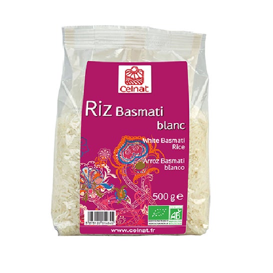 Celnat Arroz Basmati Blanco Bio 500 g
