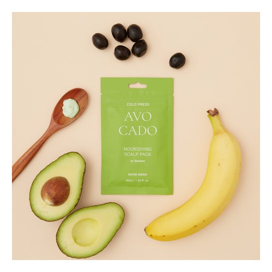Rated Green Cold Press Avocado Nourishing Scalp Pack 50ml