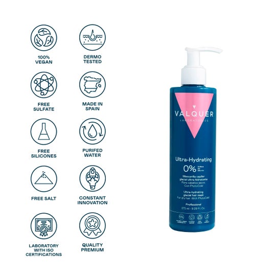Valquer Mascarilla Capilar Glacial Ultra-Hidratante 275ml
