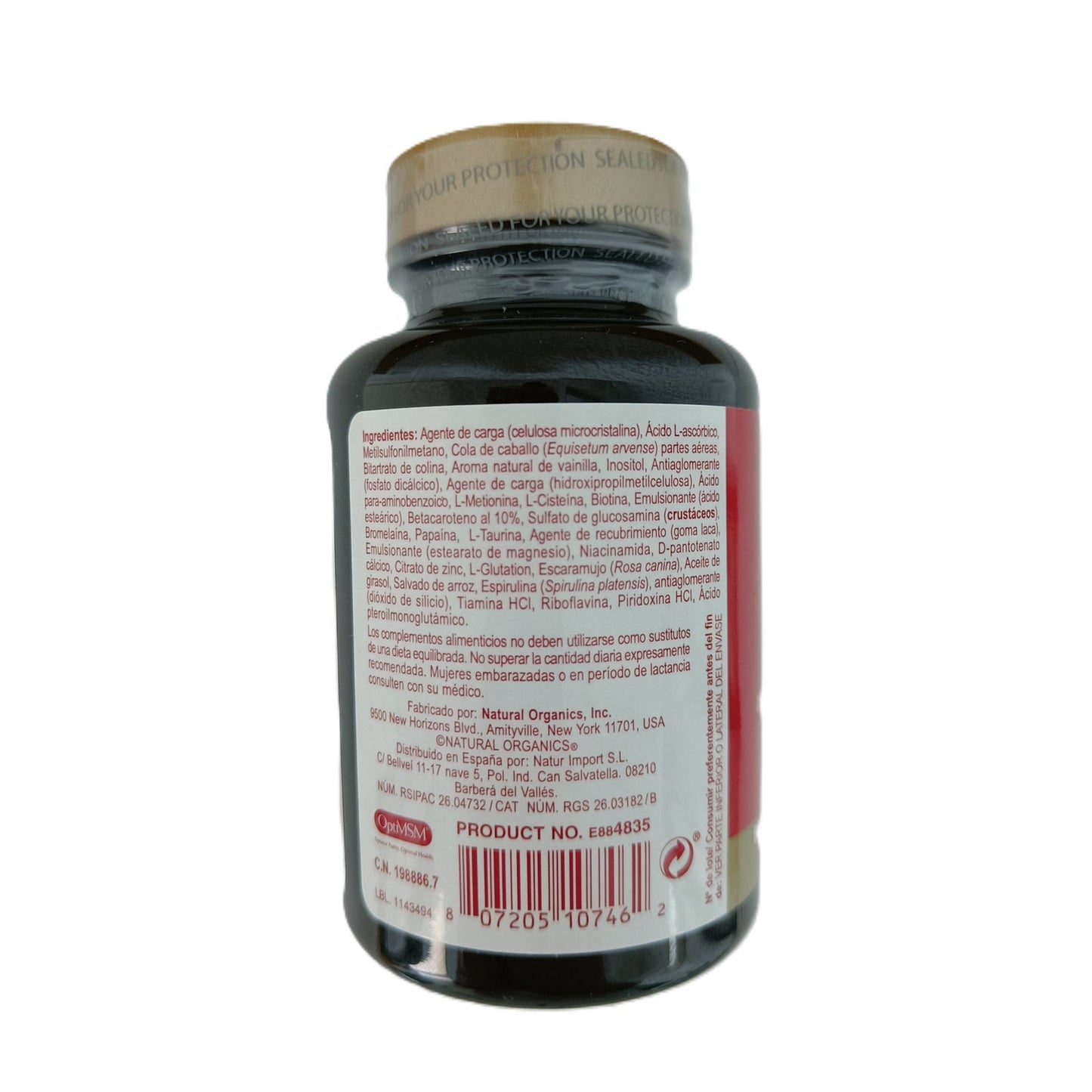 NaturesPlus Ultra Hair Plus con MSM 60comp