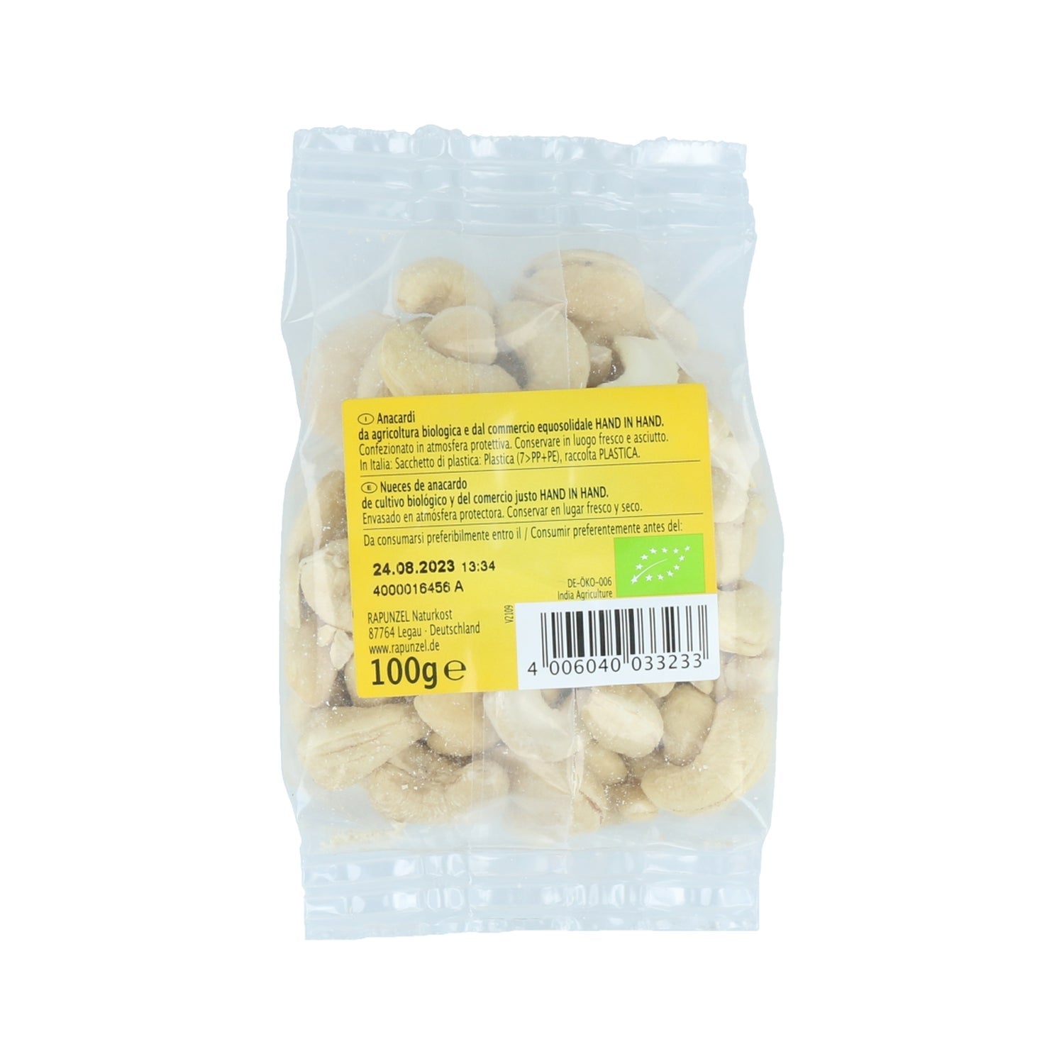 Rapunzel Anacardos Bio 100g