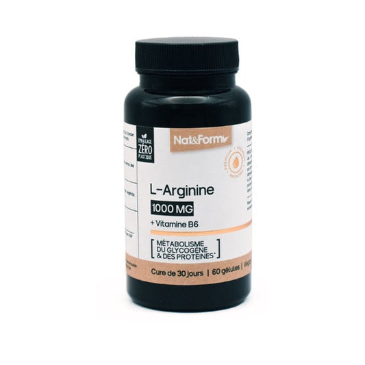Nat&Form L-Arginina 1000 mg 60 Perlas