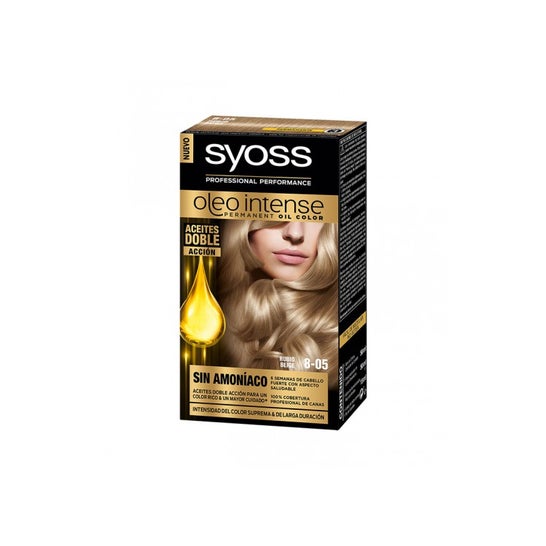Syoss Oleo Intense Permanent Oil Color Rubio Beige 8-05 50 ml