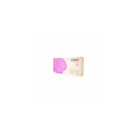 Cottons tampón digital absorción super 16uds