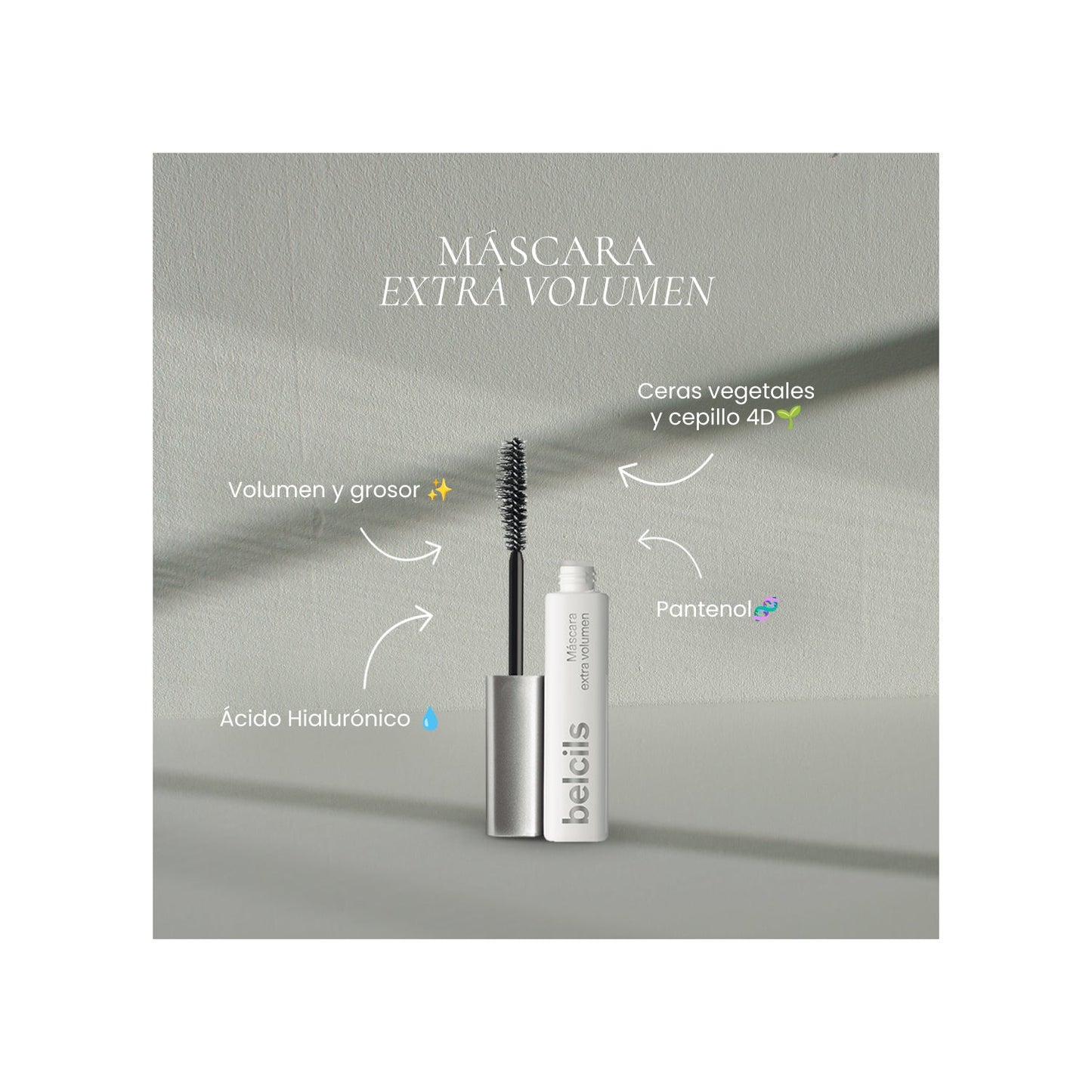 Belcils máscara extra volumen 8ml