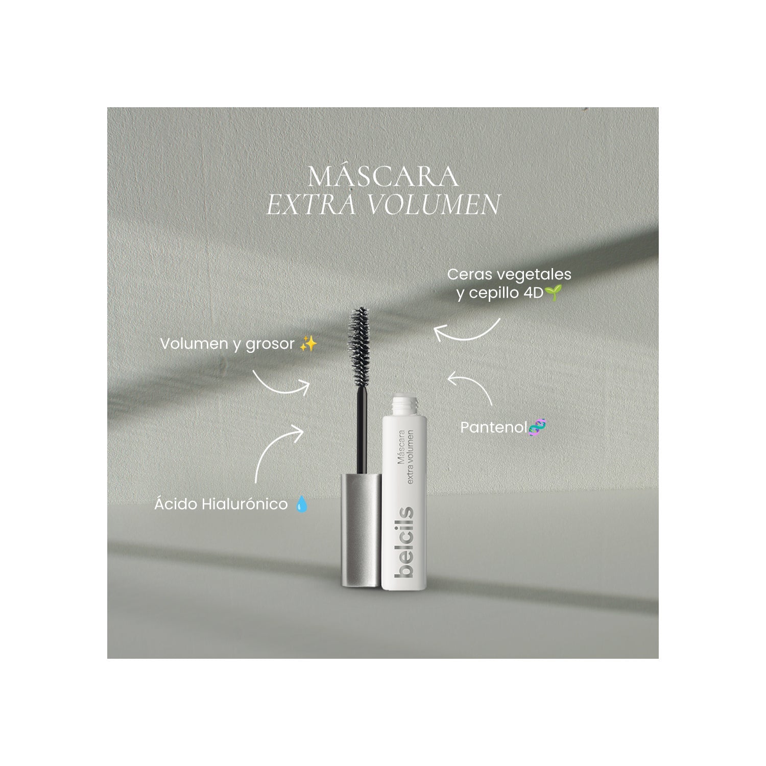 Belcils máscara extra volumen 8ml