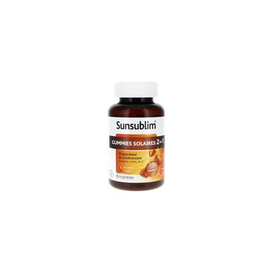 Nutreov Sunsublim Solar 2 en 1 Gummies 60uds