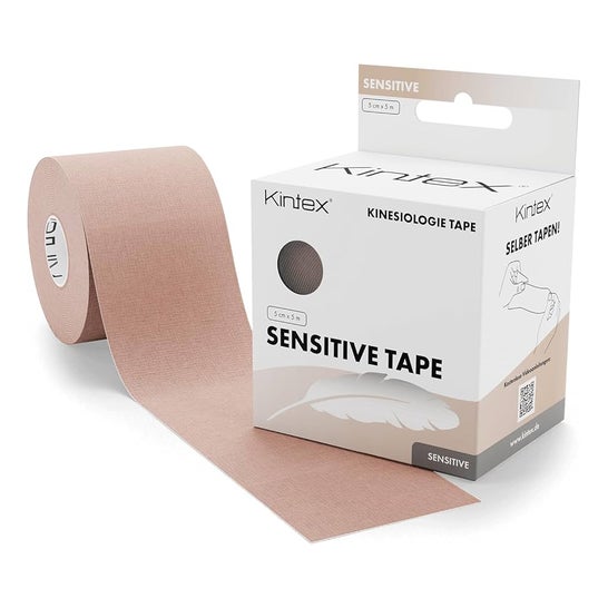Kintex Cinta Kinesio Piel Sensible Color Carne 5cmx5m