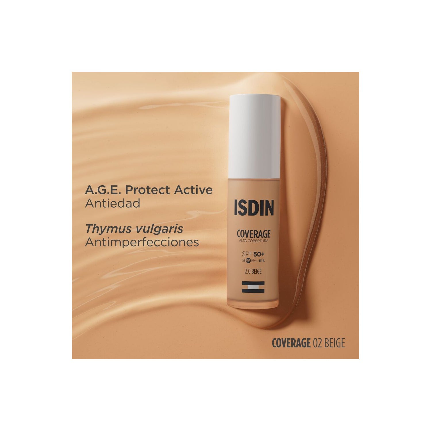 ISDIN Coverage 2.0 Beige SPF50+ 30g