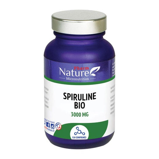 Pharm Nature Micronutrition Espirulina Orgánica 3000 mg 150 comp