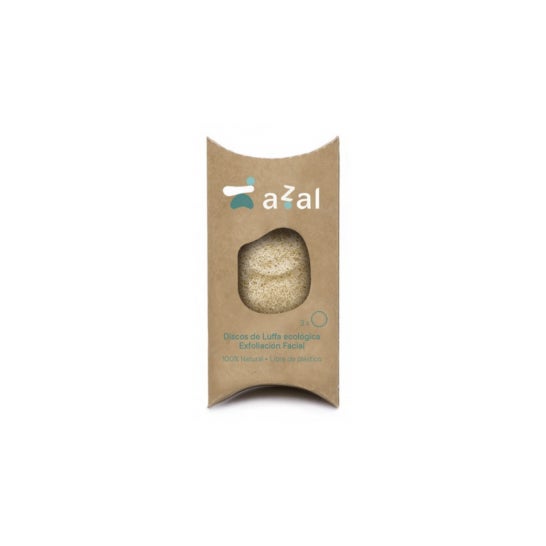 Azal Disco Peeling Facial Luffa Eco Exfoliante 3uds