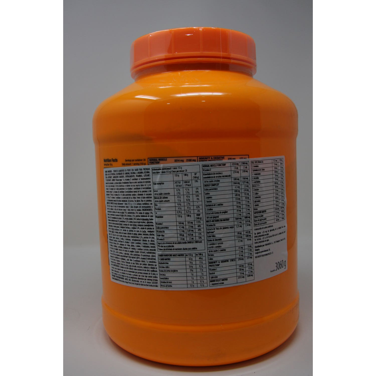 Scitec Nutrition Jumbo Hardcore Banana Yoghurt 3,06Kg